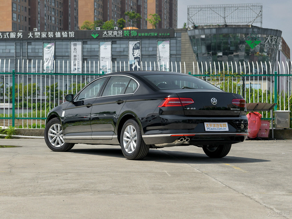 幻影黑邁騰整車外觀外觀圖片