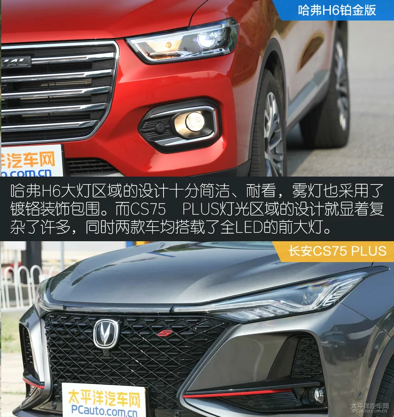 老对手换新大战哈弗H6铂金版对长安CS75PLUS
