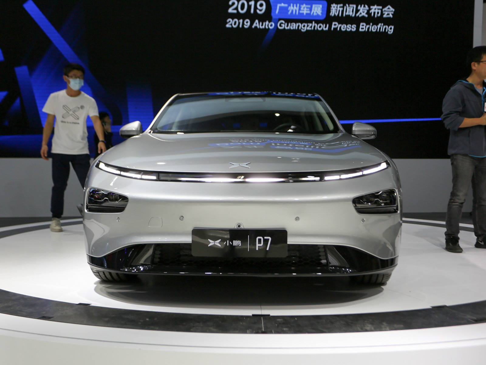 小鵬P7車展高清大圖