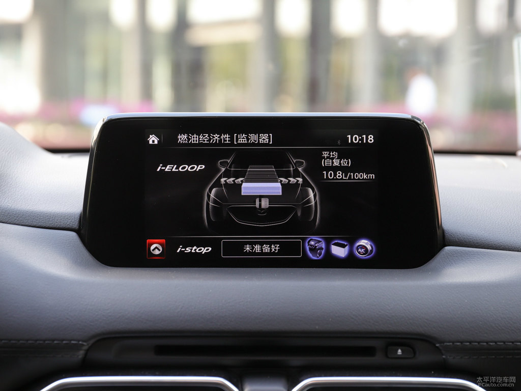 鉑鋼灰馬自達(dá)CX-5中控內(nèi)飾圖片
