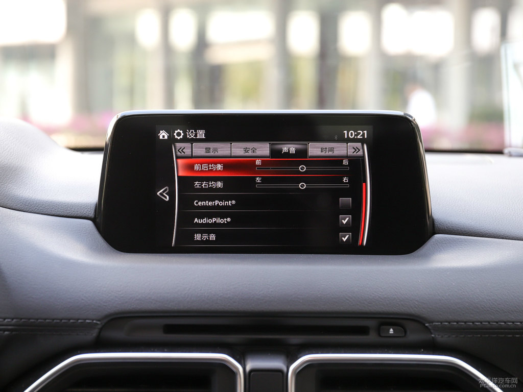 鉑鋼灰馬自達(dá)CX-5中控內(nèi)飾圖片