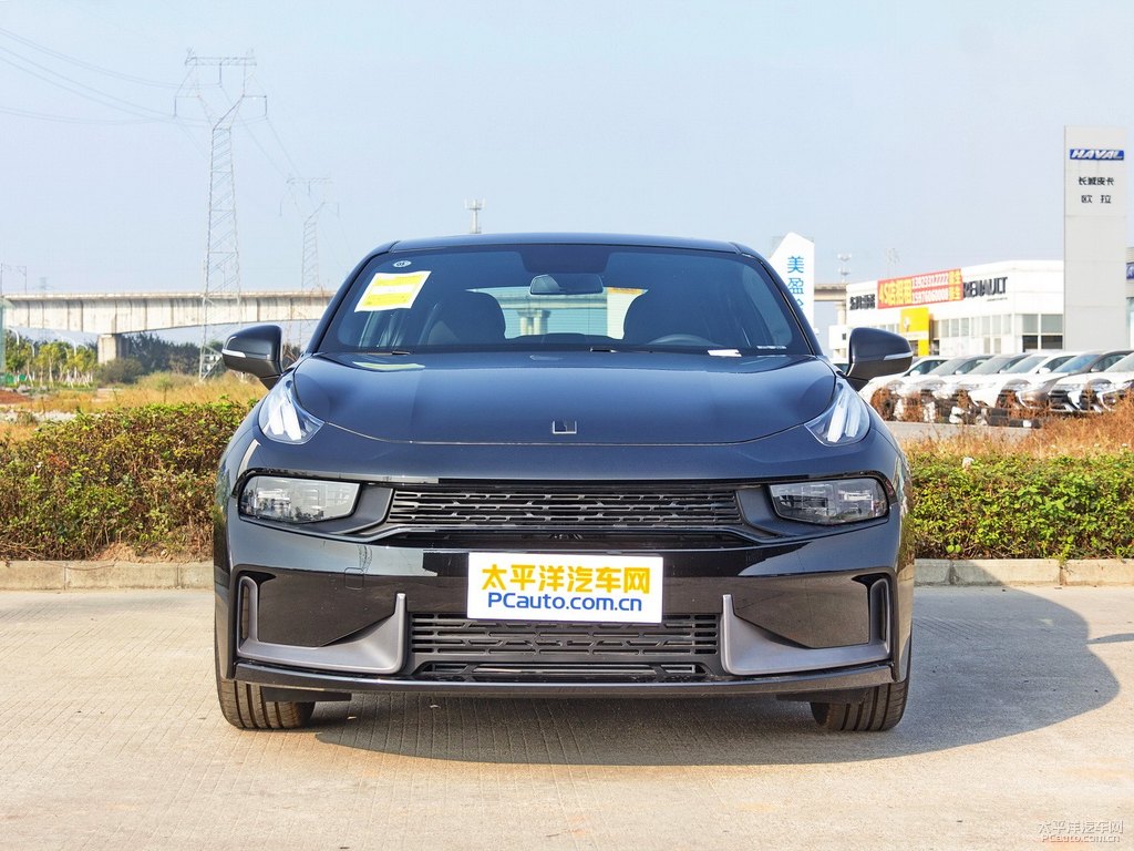 黑色領(lǐng)克03整車外觀外觀圖片