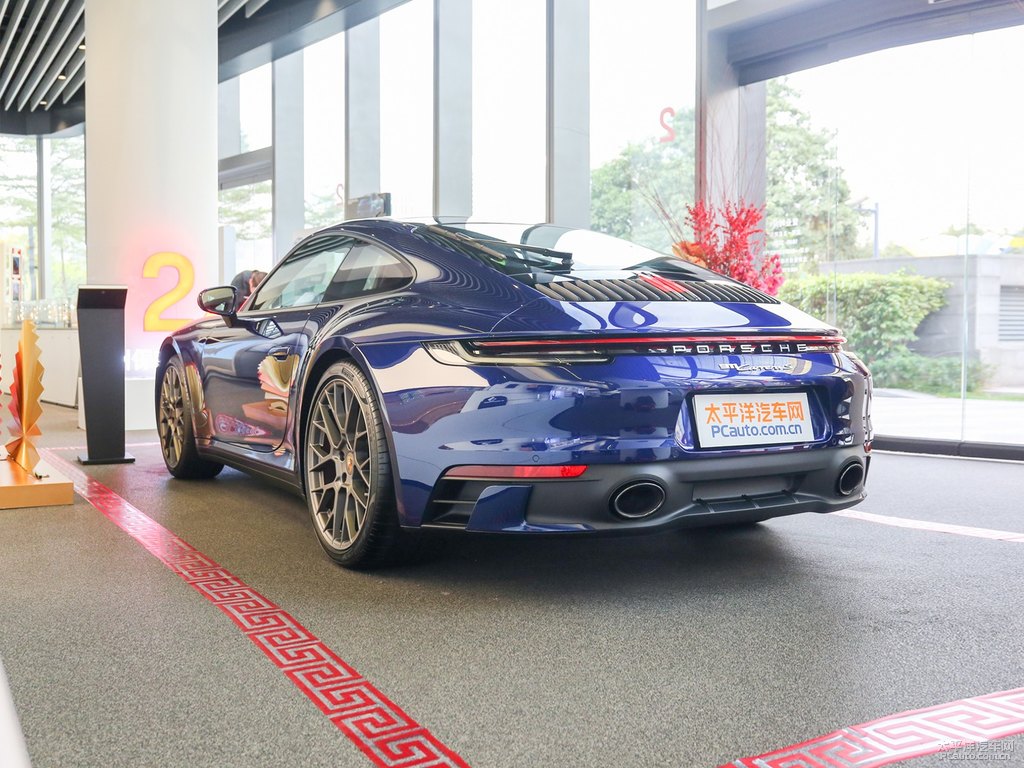龍膽藍(lán)保時捷911整車外觀外觀圖片
