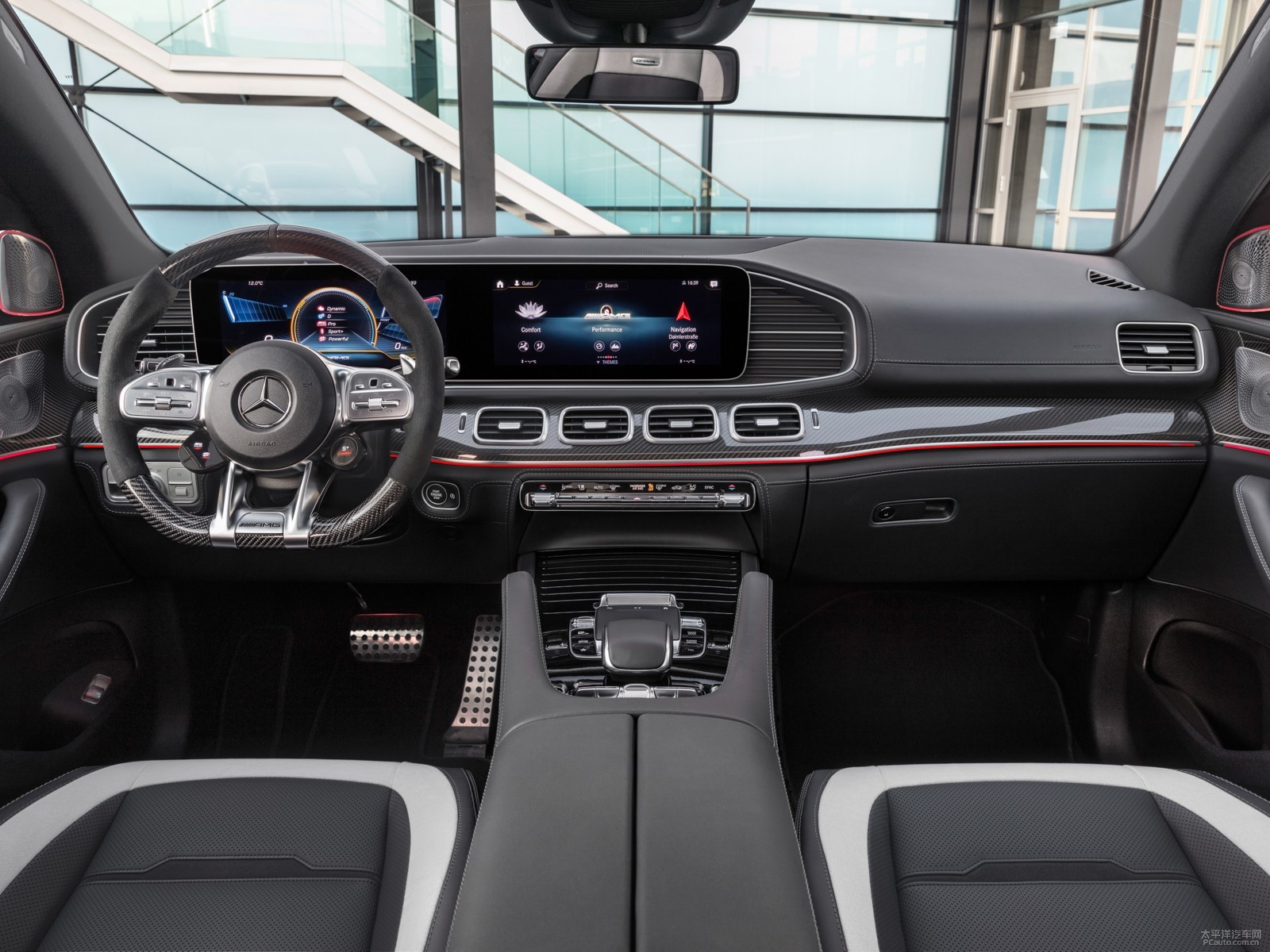 GLE 轎跑SUV AMG內飾高清大圖