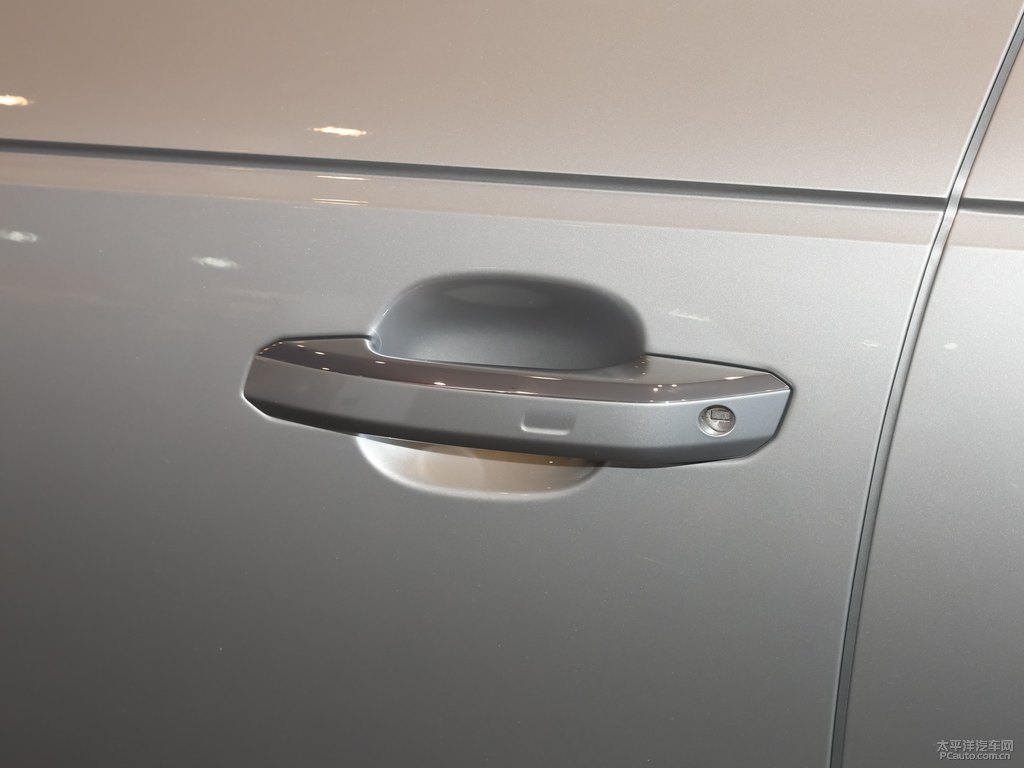 白金色奧迪A4L車身外觀圖片