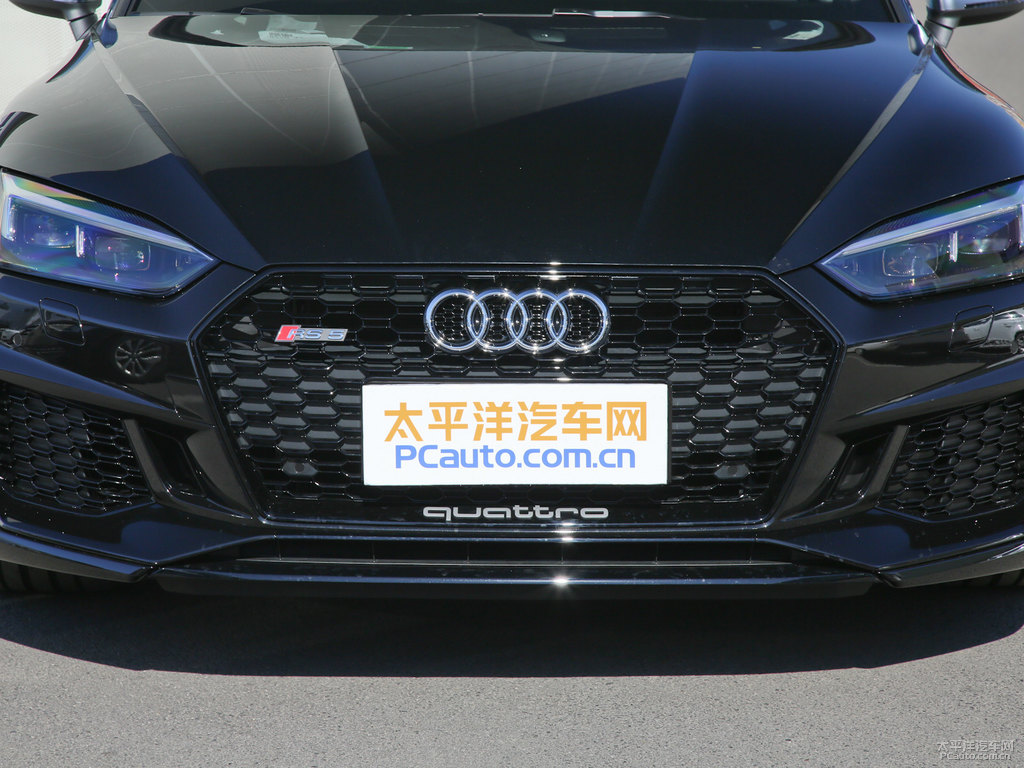 米索斯黑奧迪RS 5車(chē)頭外觀圖片