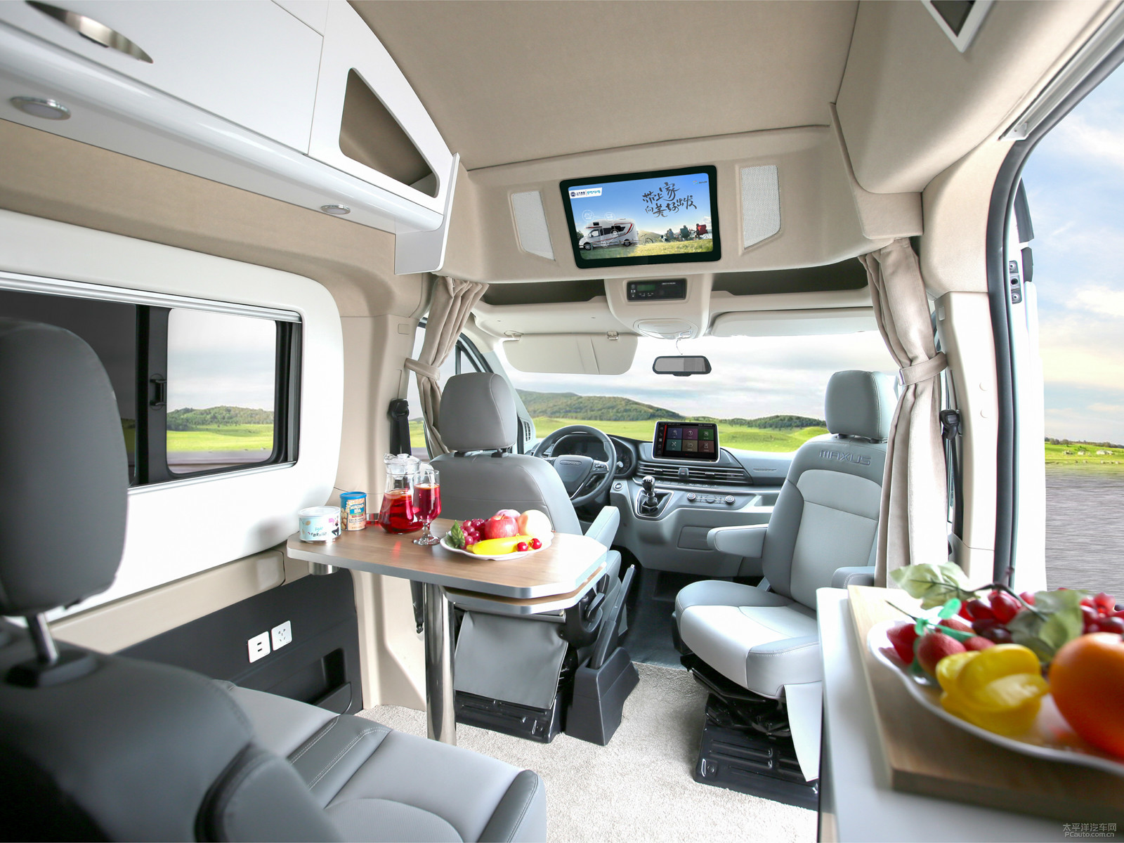 上汽大通MAXUS V90房車(chē)內(nèi)飾高清大圖