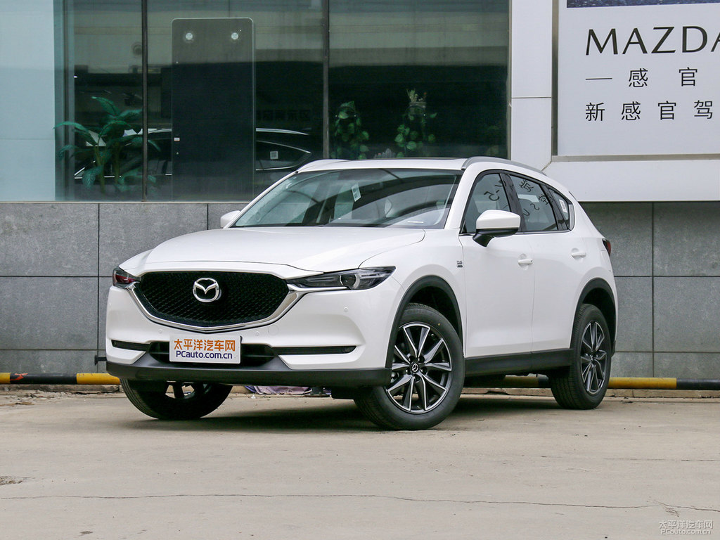 珠光白馬自達(dá)CX-5整車外觀外觀圖片