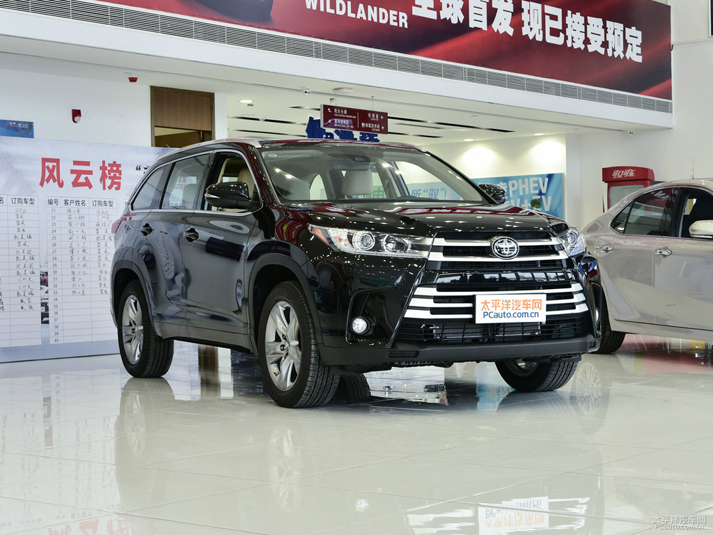 墨晶黑漢蘭達整車外觀外觀圖片