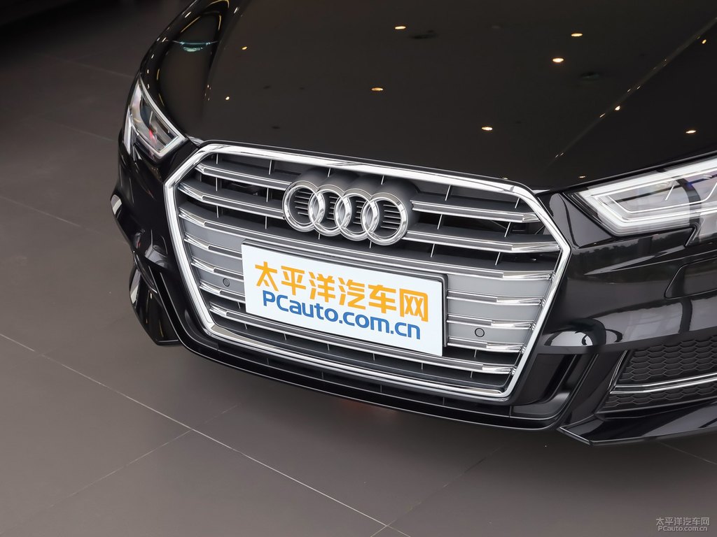 魔力黑奧迪A3車頭外觀圖片