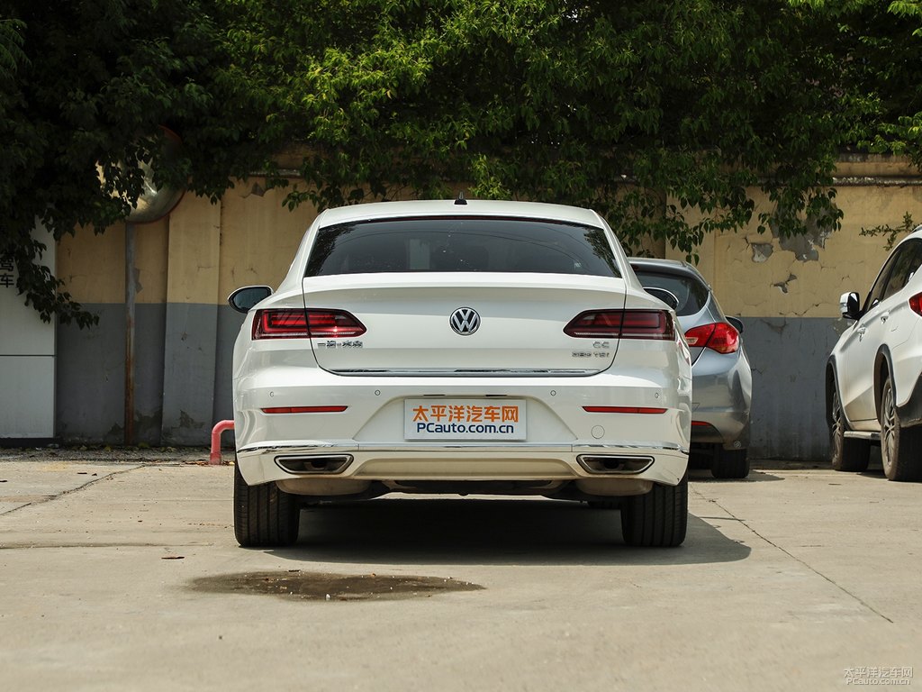 朱鷺白大眾CC整車外觀外觀圖片