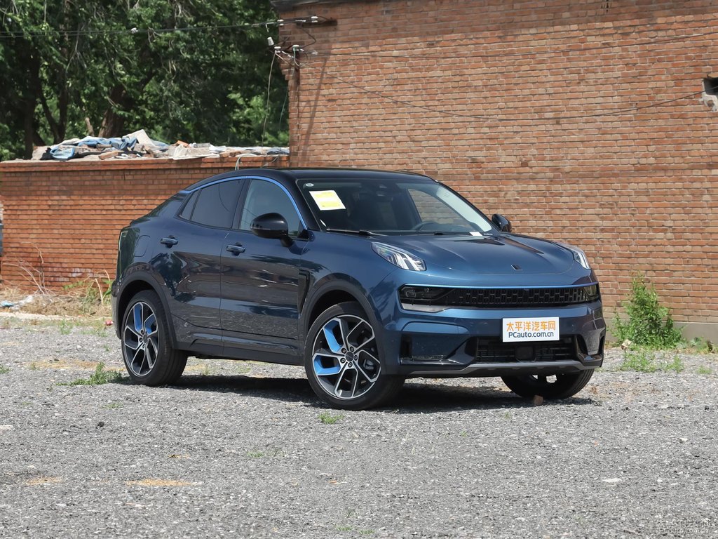 黑+藍(lán)領(lǐng)克05整車外觀外觀圖片