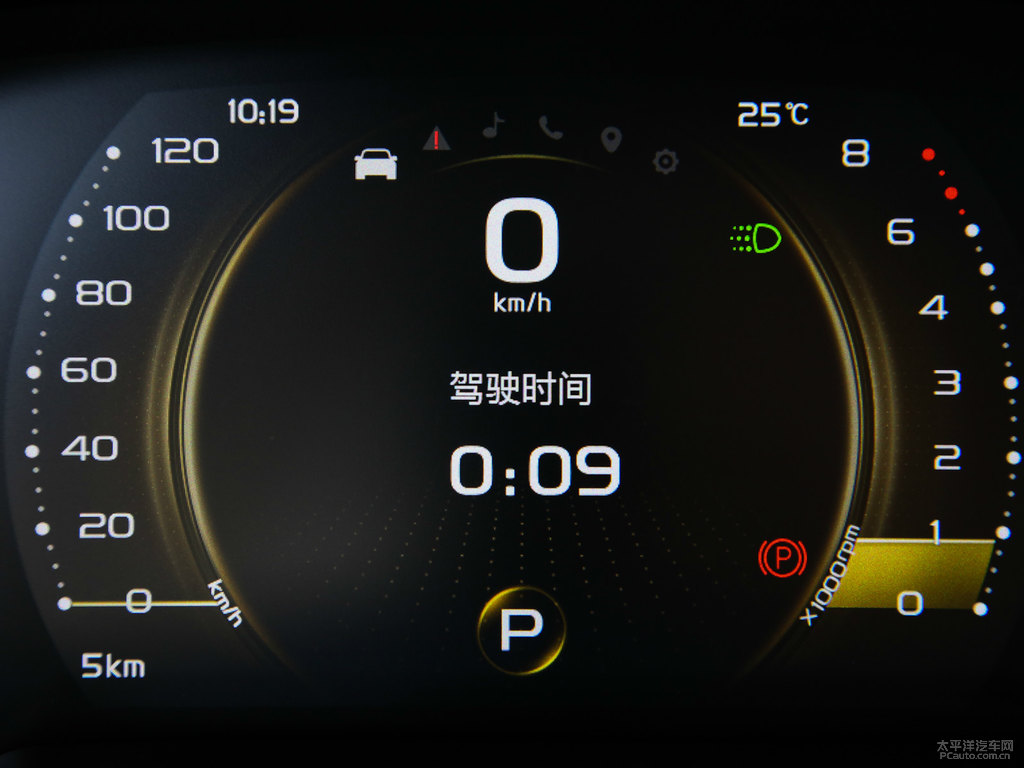 琥珀金帝豪GS中控內(nèi)飾圖片