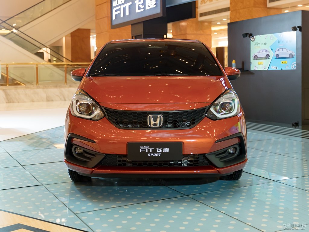 綻放橙飛度整車外觀外觀圖片