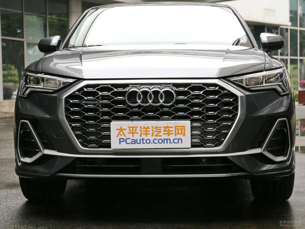 天云灰奧迪Q3 Sportback車頭外觀圖片