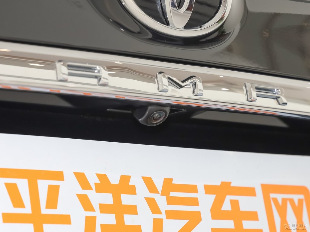墨晶黑凱美瑞車尾外觀圖片