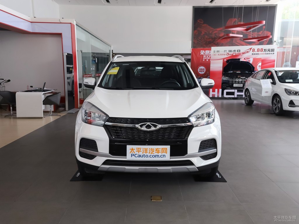 珍珠白瑞虎5x整車外觀外觀圖片