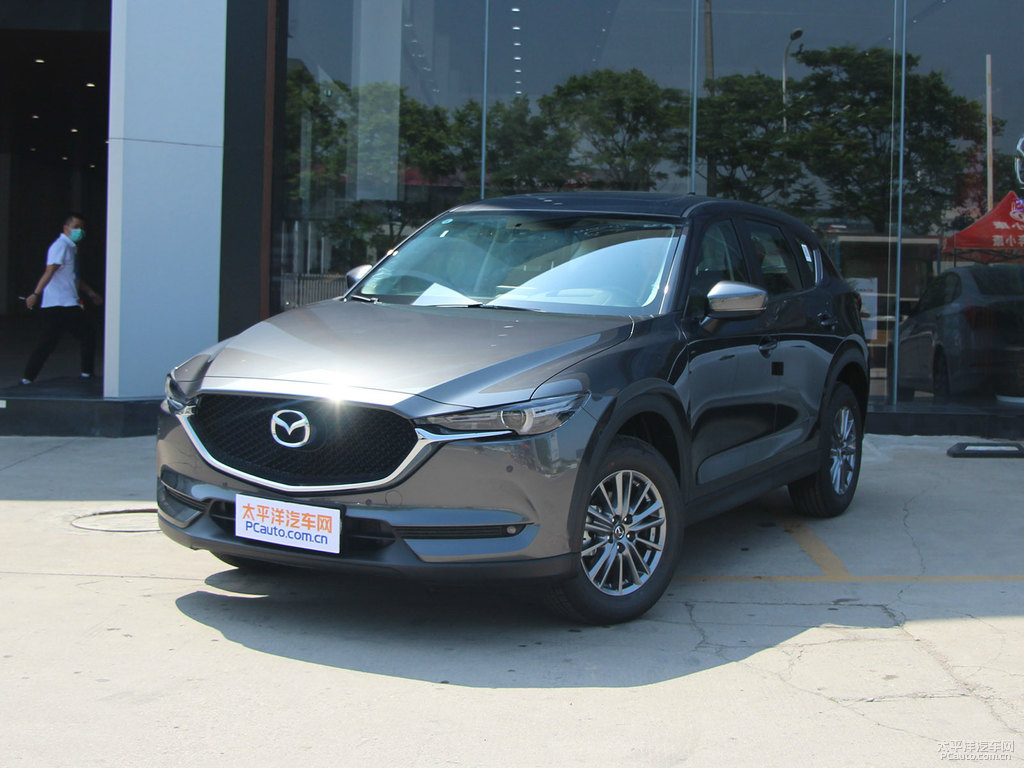 鉑鋼灰馬自達(dá)CX-5整車外觀外觀圖片