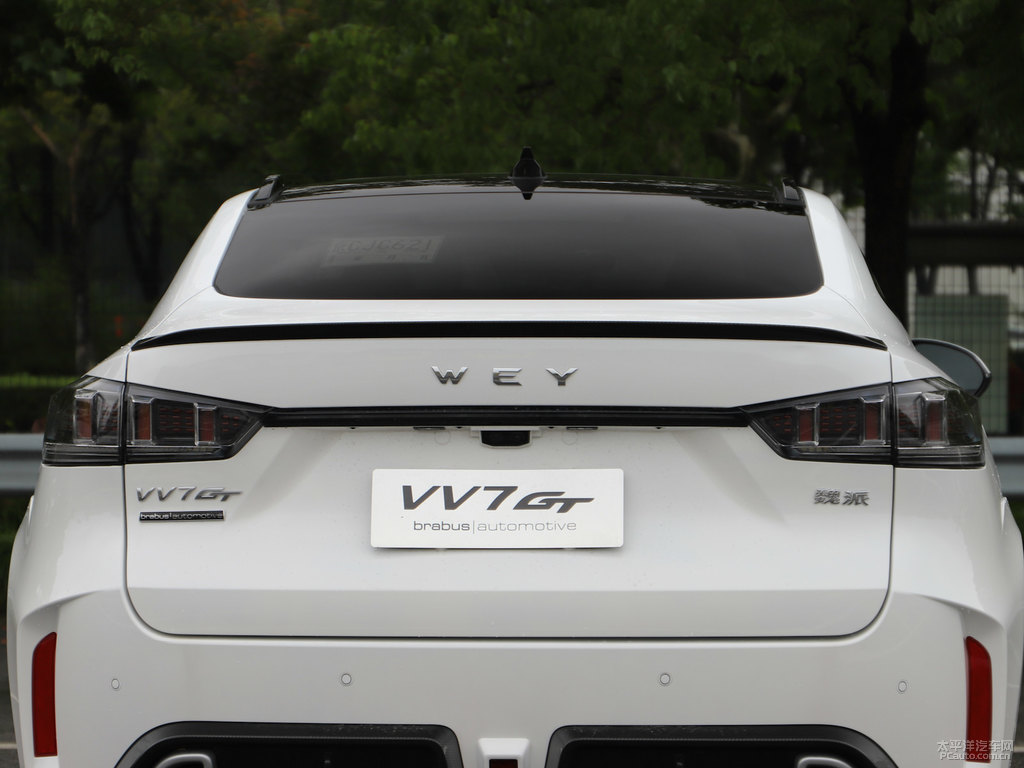 雪域白魏牌 VV7 GT車尾外觀圖片
