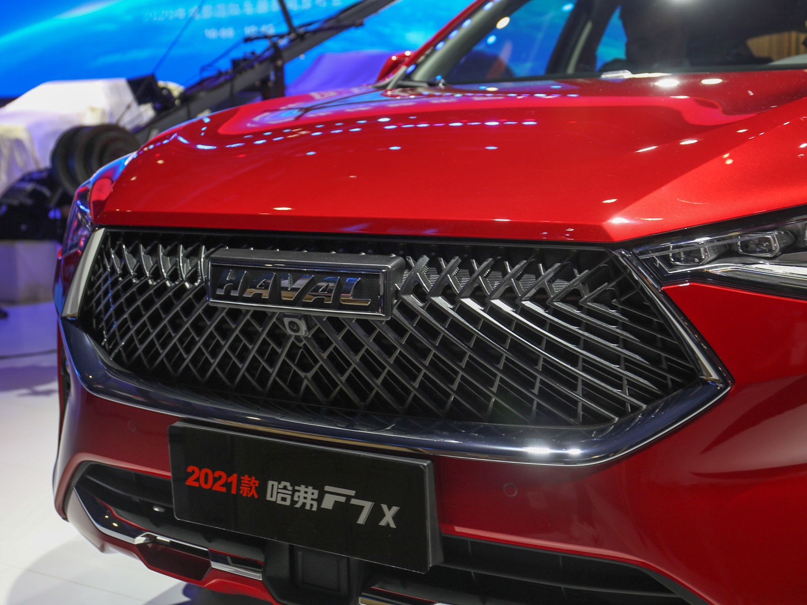 哈弗F7x車展高清大圖