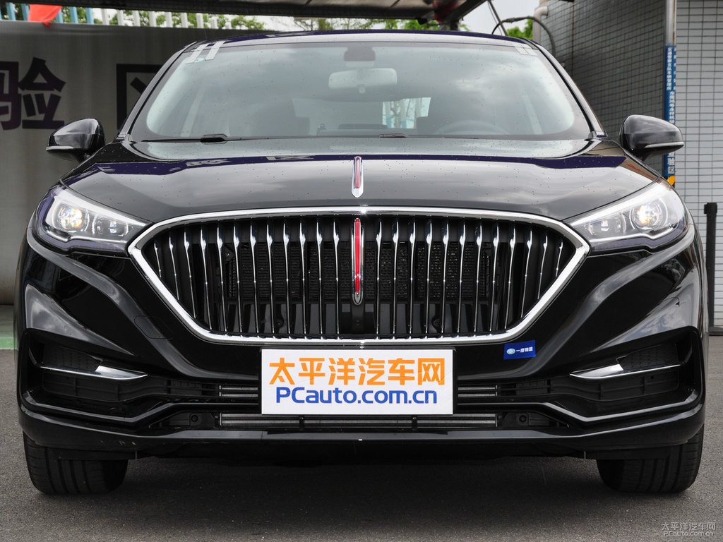 極夜黑紅旗H5經(jīng)典車頭外觀圖片
