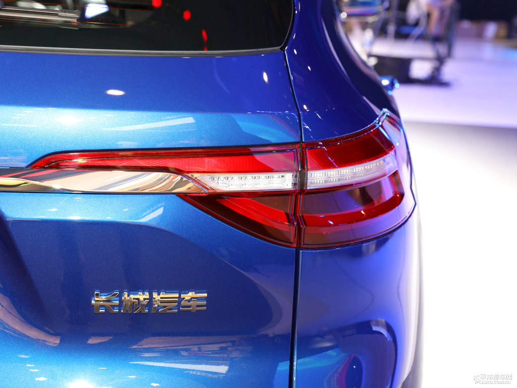 深海藍(lán)哈弗F7車尾外觀圖片