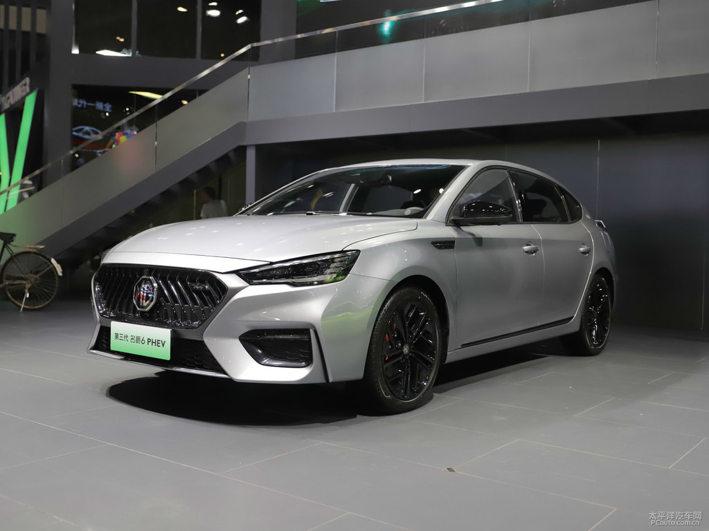 碳素灰名爵6新能源整車外觀外觀圖片