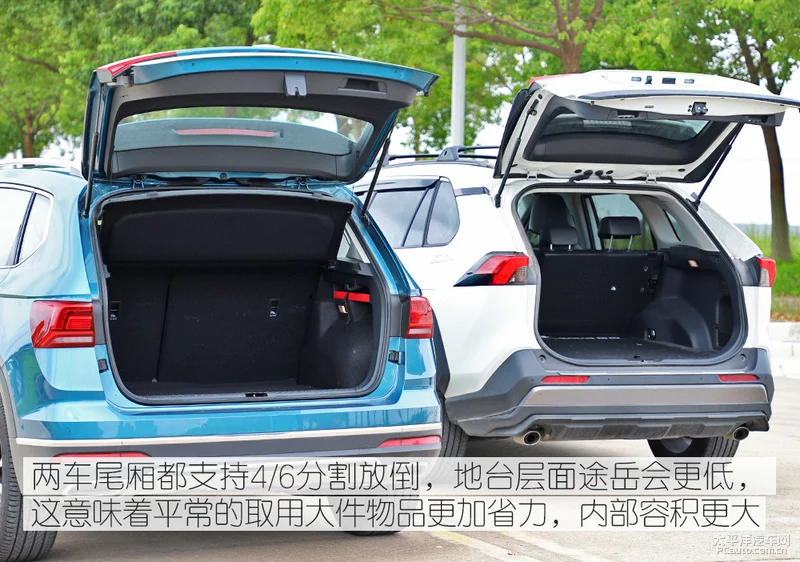 实力拳拳到“肉” 对比评测途岳/RAV4荣放