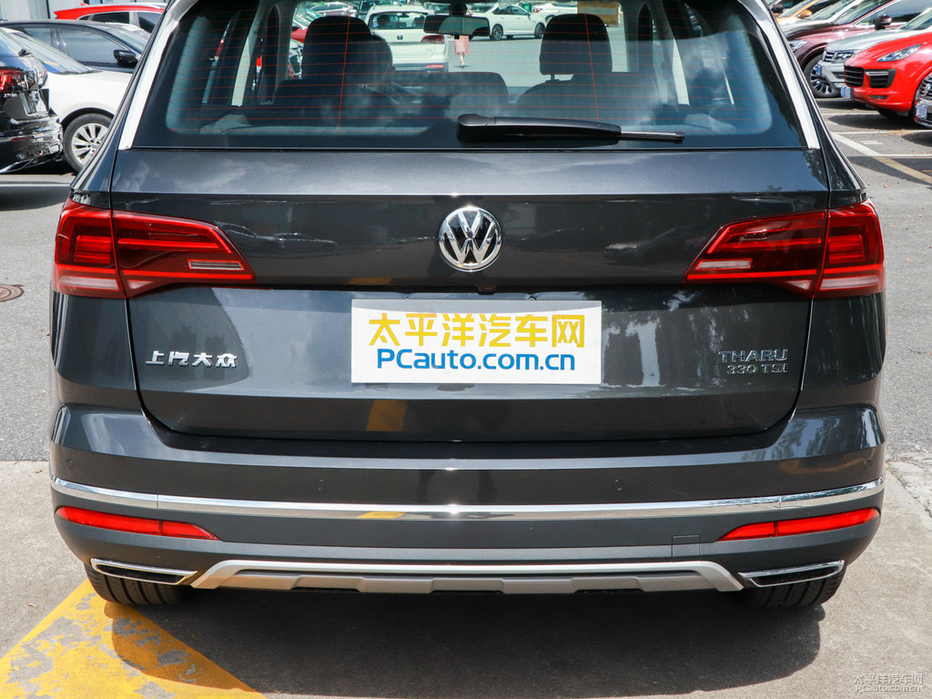 碳晶灰途岳車尾外觀圖片
