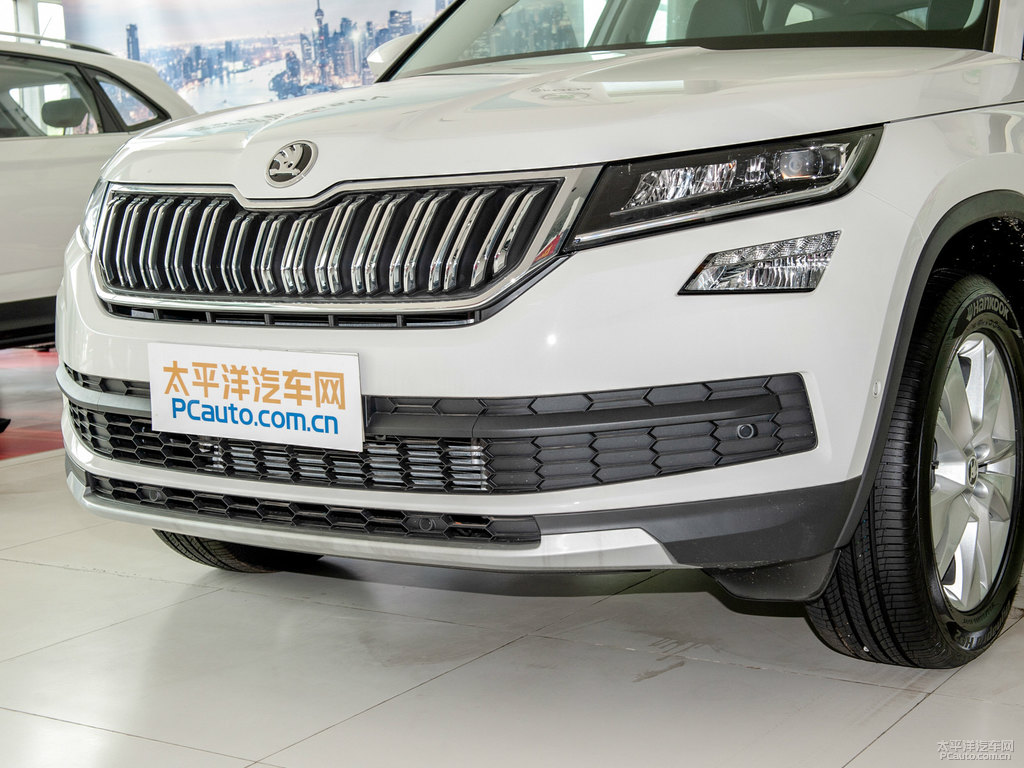 冰雪白柯迪亞克車頭外觀圖片