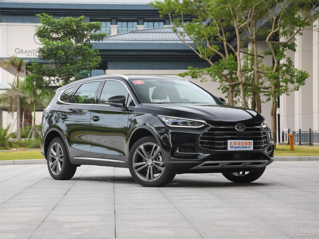 銀沙黑唐整車(chē)外觀外觀圖片
