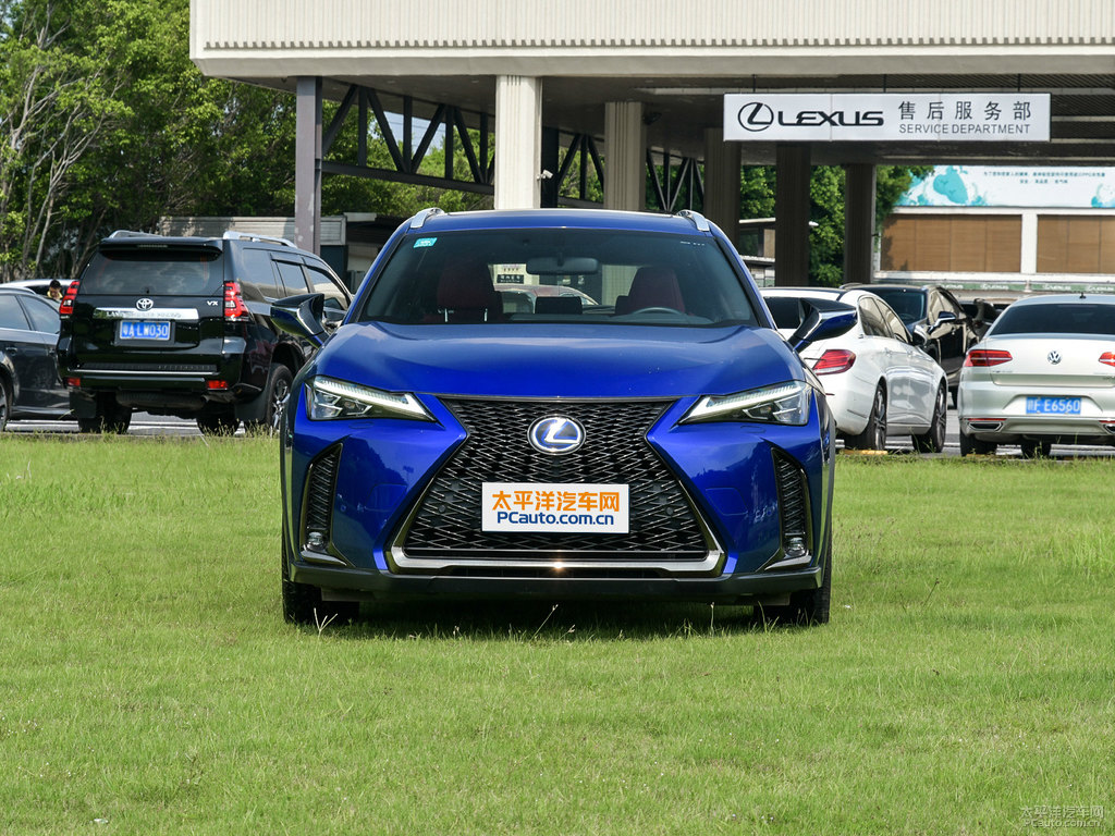 藍(lán)焰色雷克薩斯UX整車外觀外觀圖片
