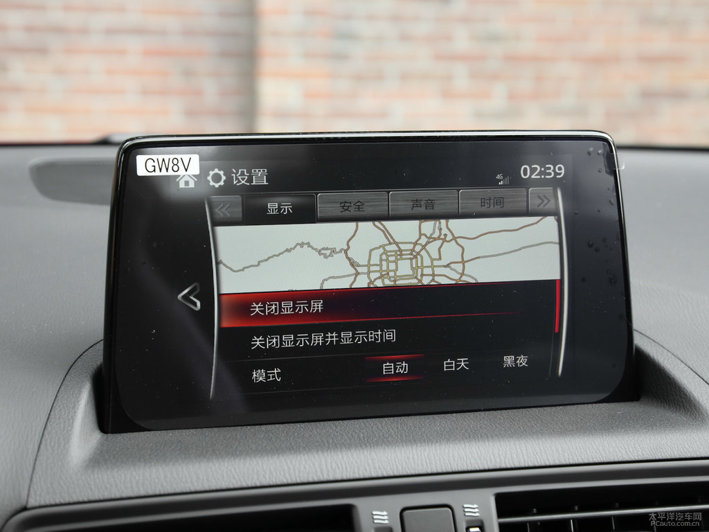 水晶魂動紅馬自達CX-4中控內(nèi)飾圖片