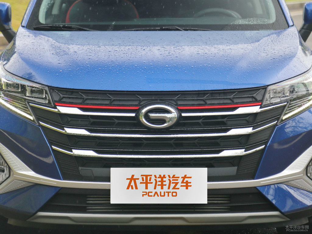 冰海藍(lán)傳祺GS3車頭外觀圖片