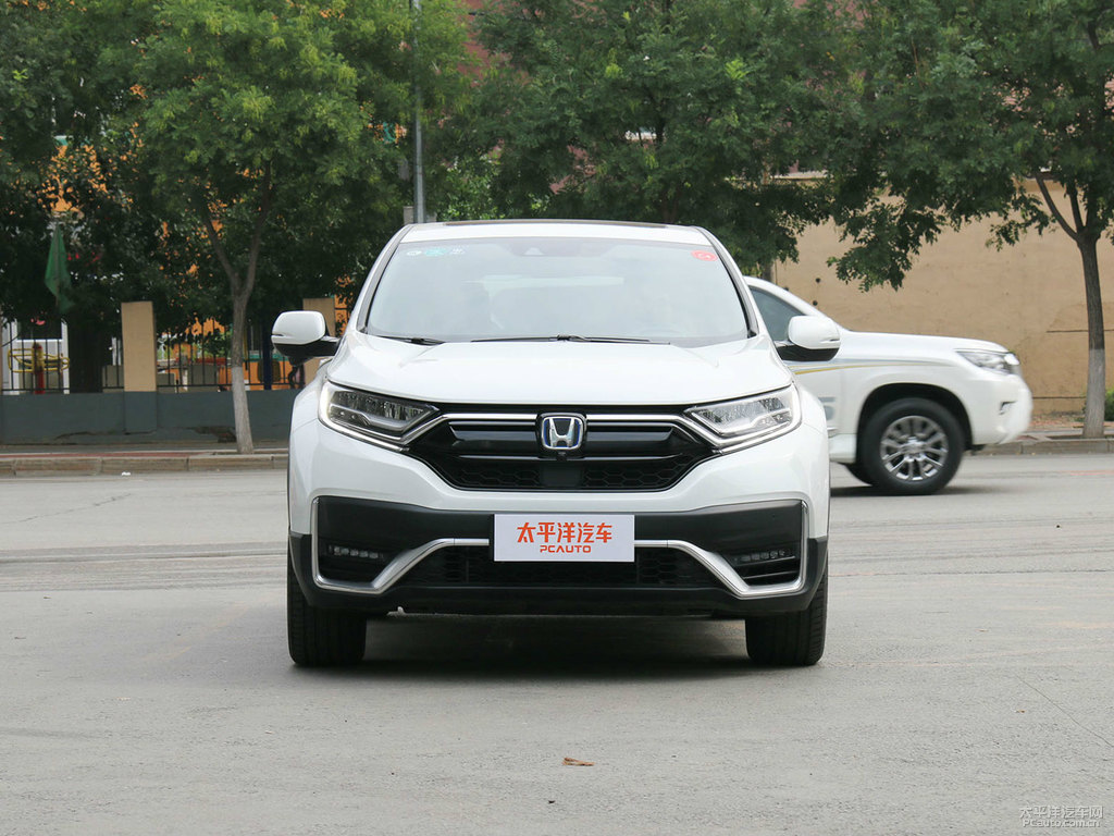 珍珠白本田CR-V整車外觀外觀圖片