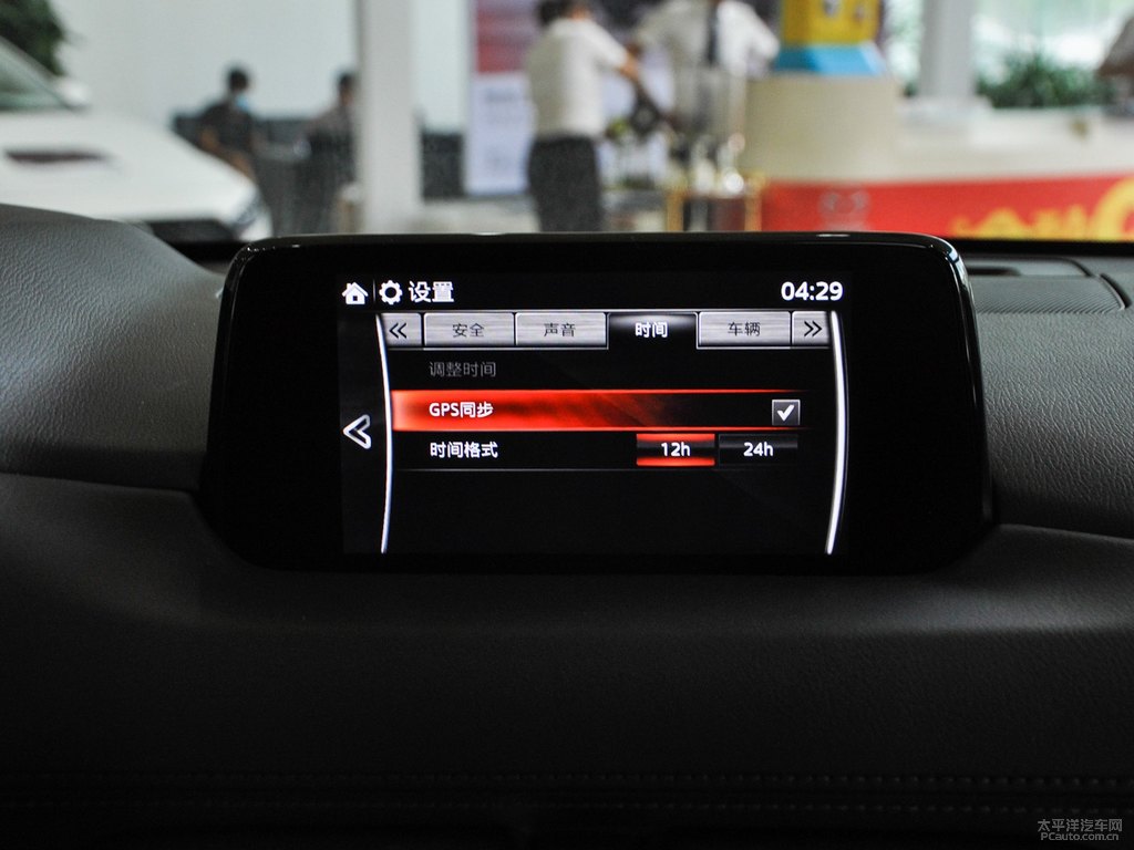 鉑鋼灰馬自達(dá)CX-5中控內(nèi)飾圖片