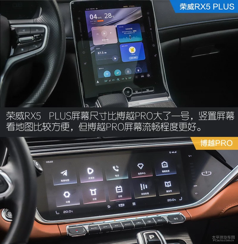 加后缀就能卖得好？荣威RX5 PLUS/博越PRO对比测试