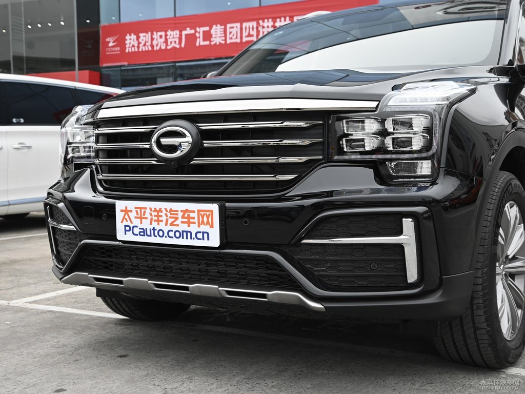 典雅黑傳祺GS8車頭外觀圖片