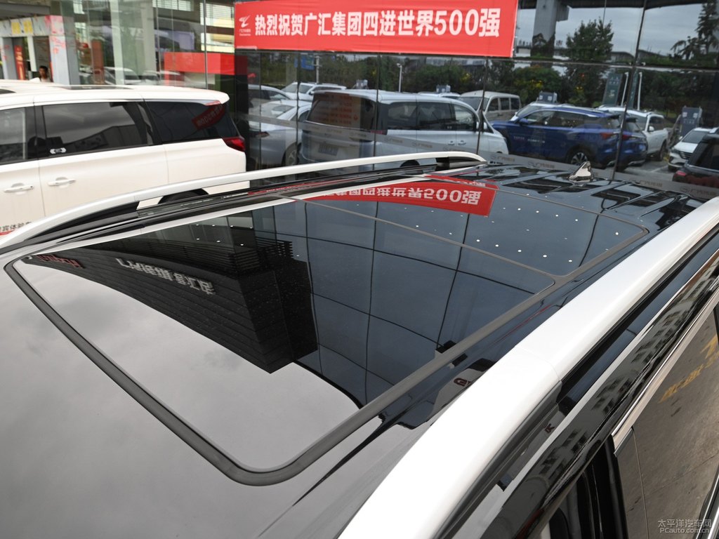 典雅黑傳祺GS8車身外觀圖片