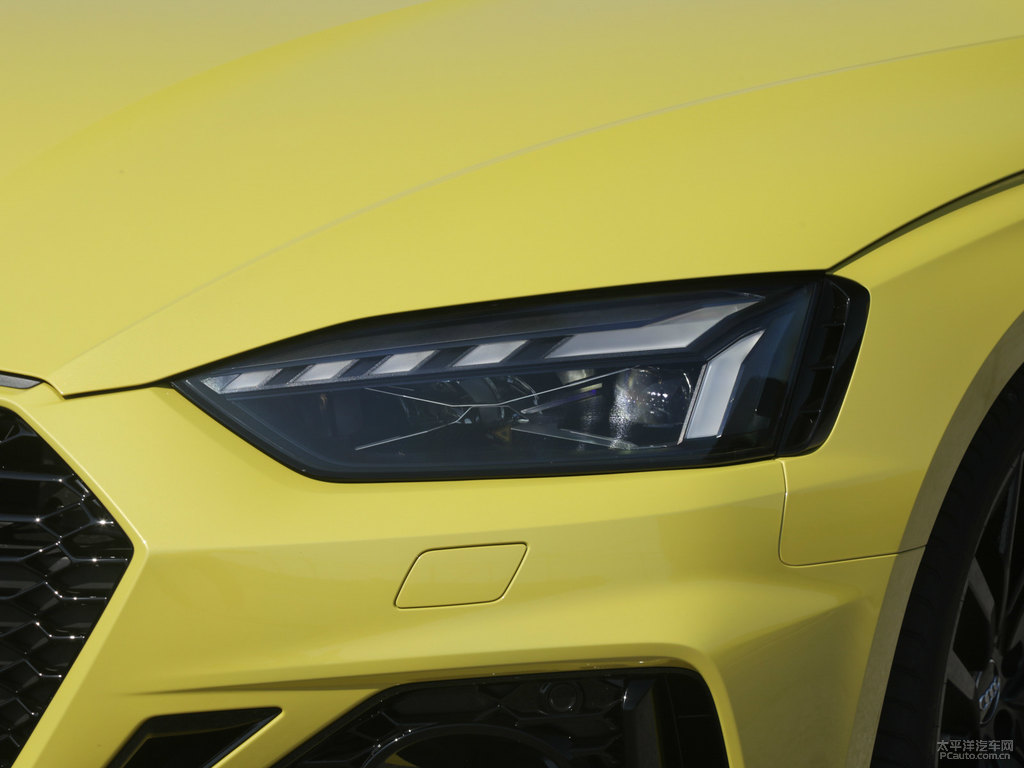 定制黃奧迪RS 5車頭外觀圖片