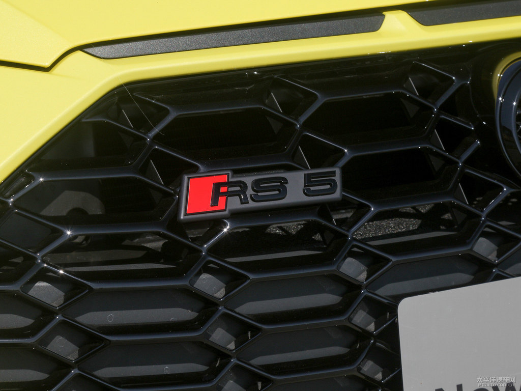 定制黃奧迪RS 5車頭外觀圖片