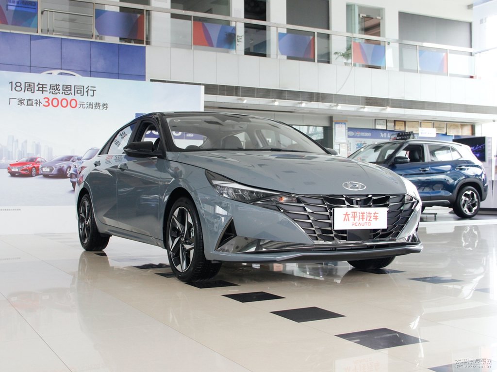 太空灰伊蘭特整車(chē)外觀外觀圖片