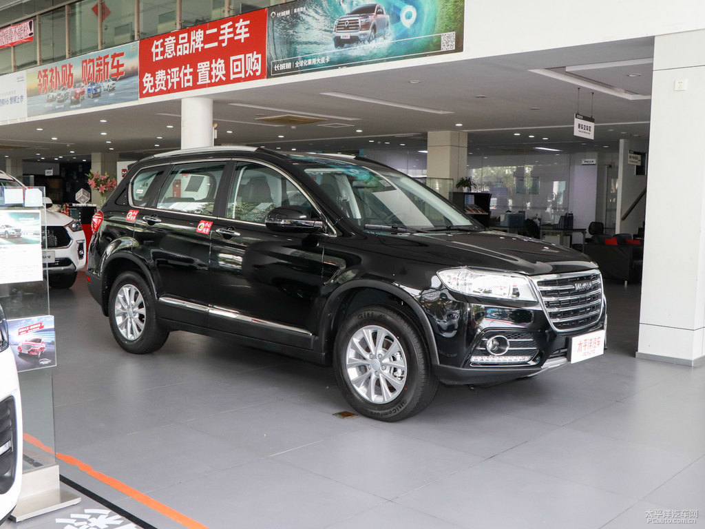 經(jīng)典黑哈弗H6整車外觀外觀圖片