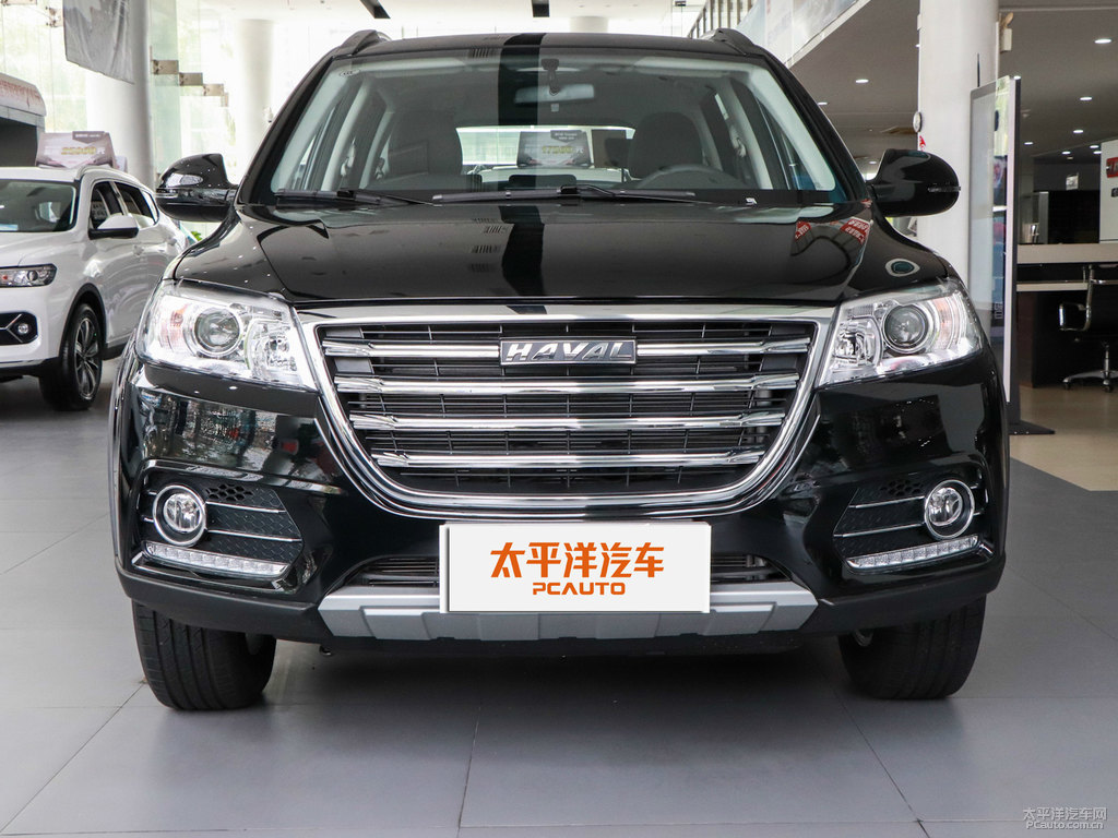 經(jīng)典黑哈弗H6車頭外觀圖片