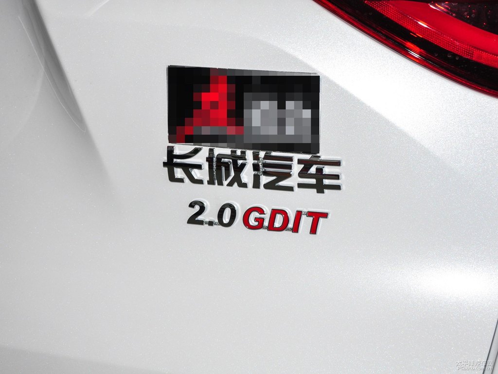 銀河白哈弗F7車尾外觀圖片