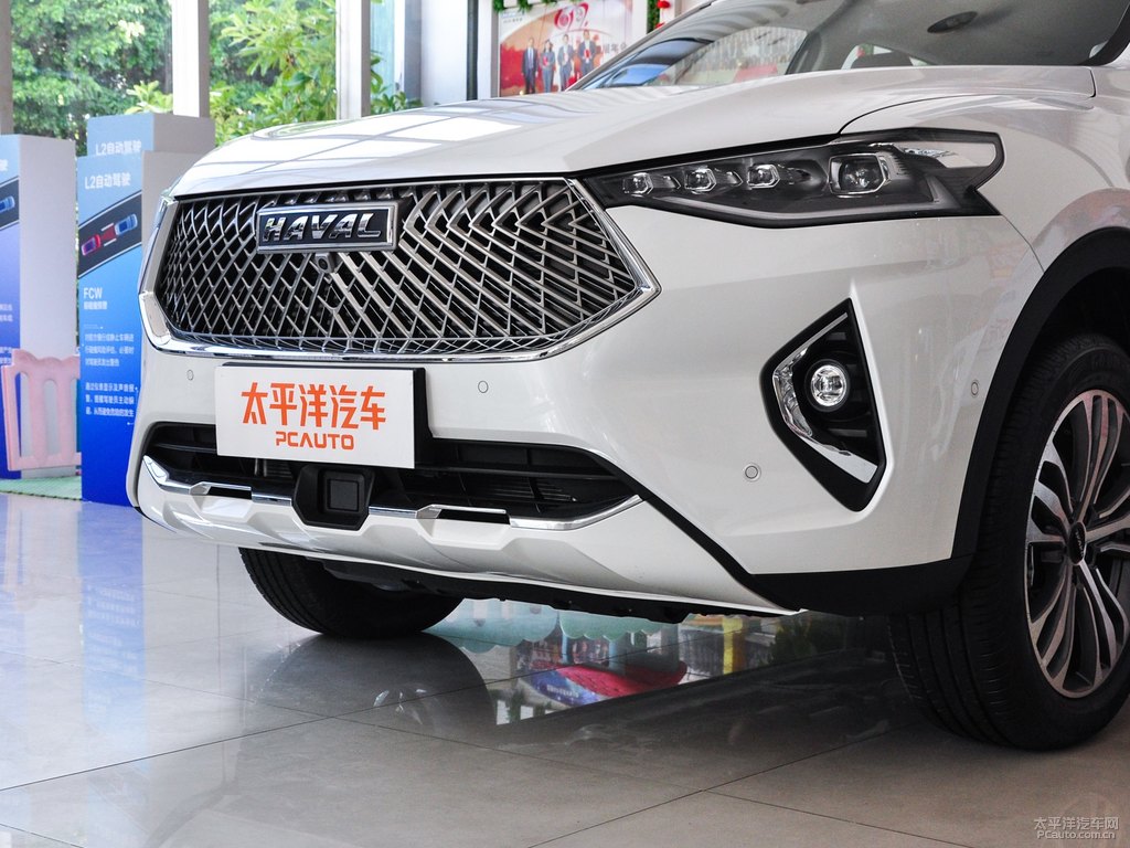 銀河白哈弗F7車頭外觀圖片