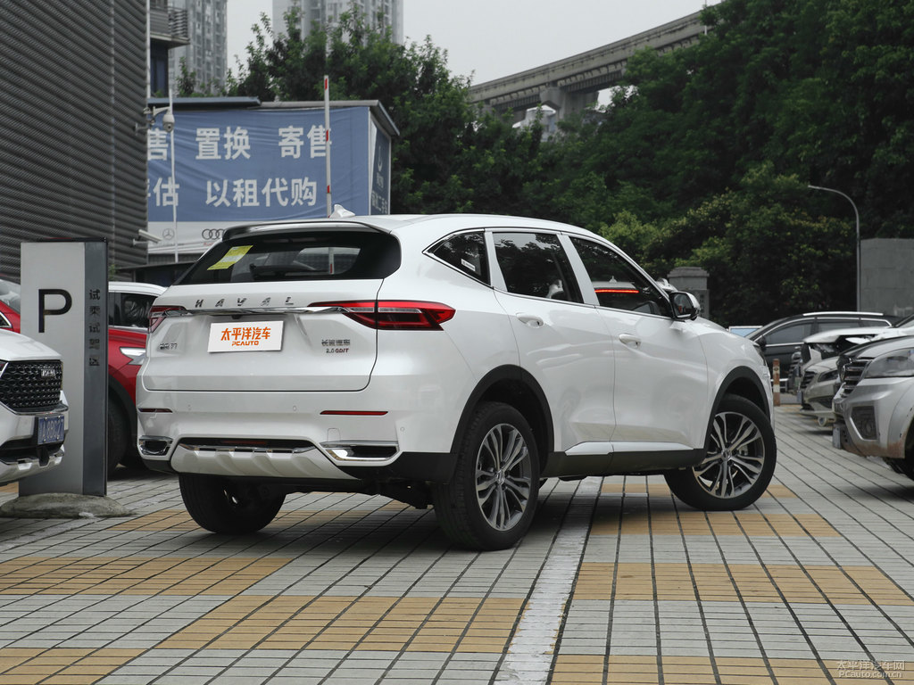 銀河白哈弗F7整車外觀外觀圖片