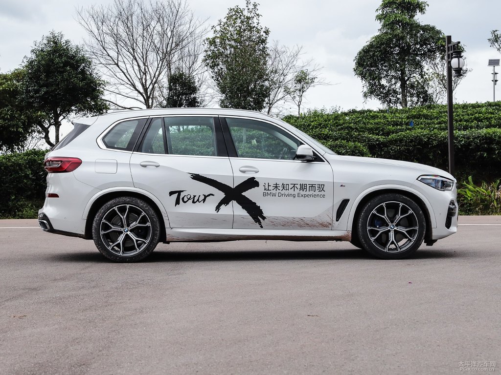礦石白寶馬X5(進口)整車外觀外觀圖片