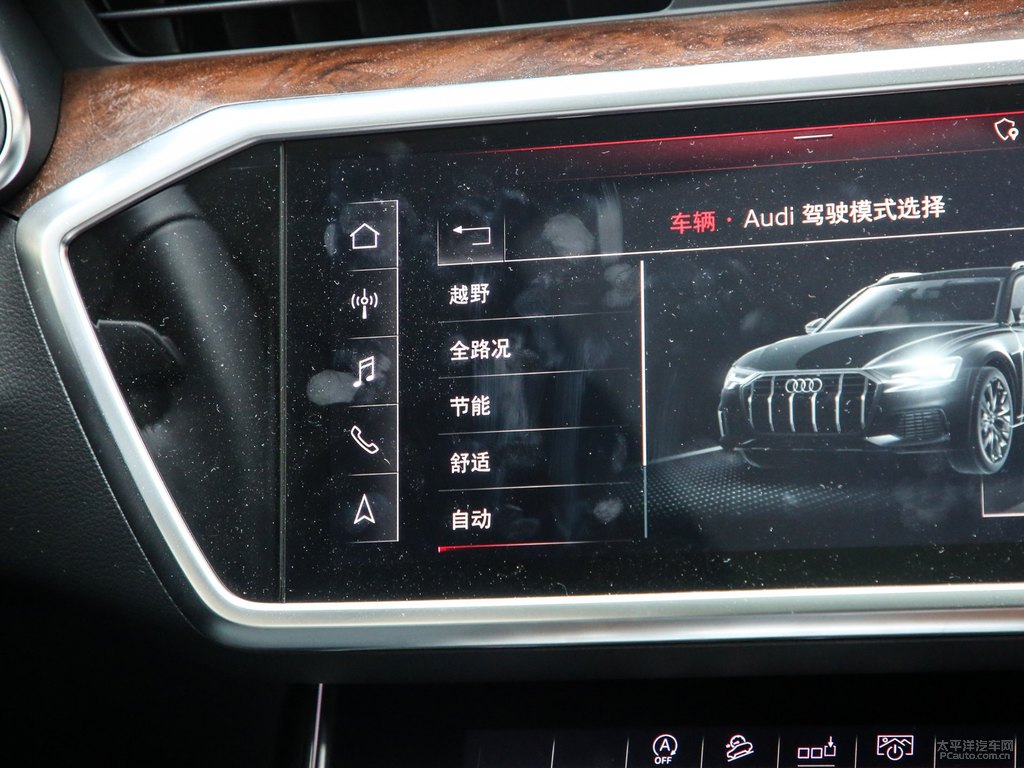 傳奇黑奧迪A6(進(jìn)口)中控內(nèi)飾圖片