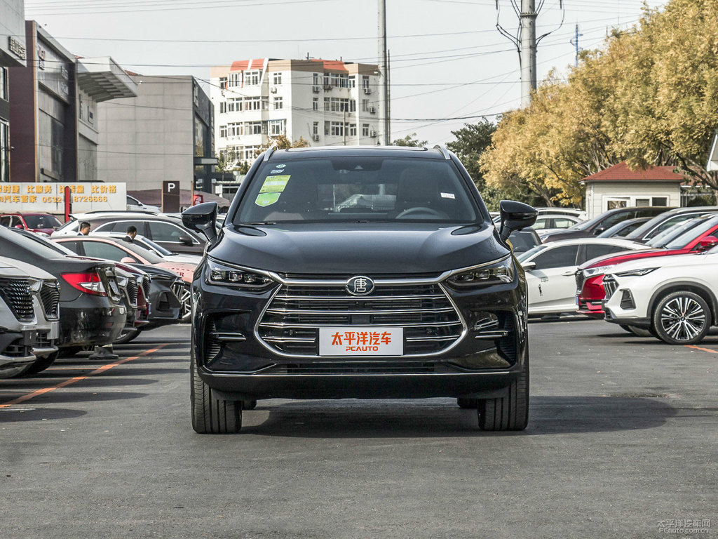 銀沙黑唐整車外觀外觀圖片